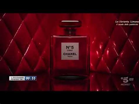 Pubblicita Chanel No 5 Limited Edition Dicembre 2018 